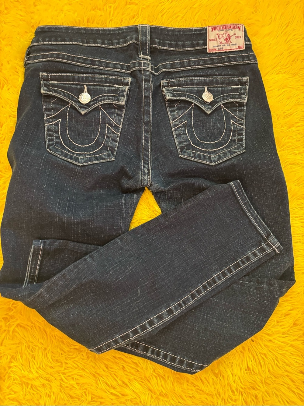 True Religion Dark Indigo Women's Skinny Jeans